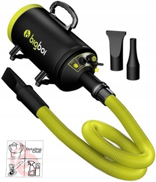 BigBoi BlowR Mini Car Dryer Mała dmuchawa do bezdotykowego osuszania Lakier