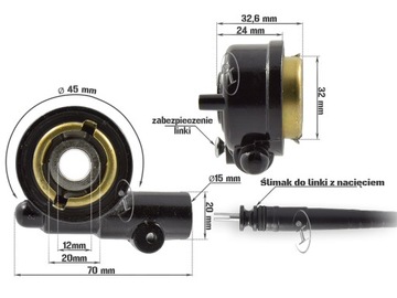 СЧЕТЧИК ПРИВОДА САХАР СПИДОМЕТР СКУТЕР 2T 4T