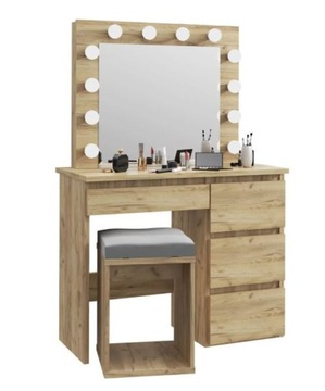 Косметический туалетный столик BETA 12 LED + ТАРЮР для рукоделия