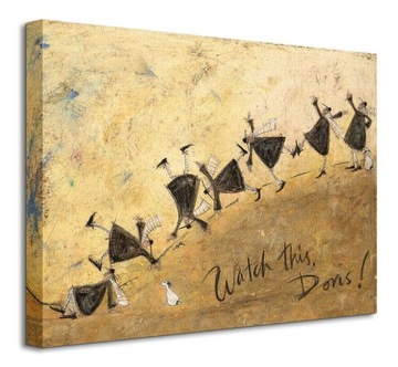 Sam Toft Ernest i Doris Obraz na płótnie 40x30 cm