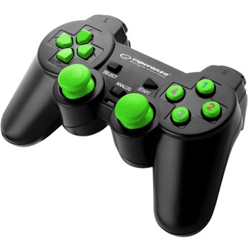 ESPERANZA GAMEPAD PC USB WARRIOR ЧЕРНО-ЗЕЛЕНЫЙ