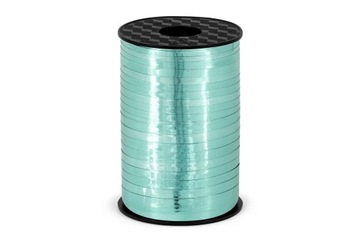 WSTĄŻKA POLIPROPYLENOWA (PP) METALICZNA 0,5cm/225m MIĘTOWA