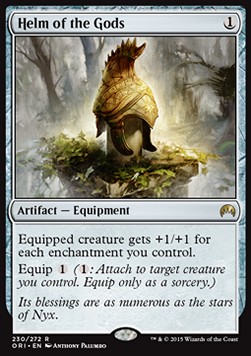 Karta Magic: Helm of the Gods francuski