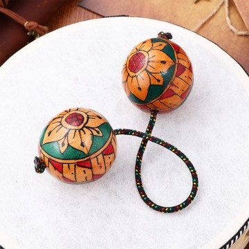 ASLATUA ДЕРЕВЯННЫЙ ШЕЙКЕР РИТМИЧНЫЕ БАРАБАННЫЕ ШАРЫ