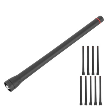 10 шт. FASC55V короткая УКВ-антенна для рации