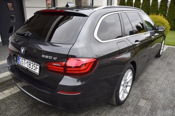 BMW Seria 5 F10-F11 Touring Facelifting 520d 190KM 2015 4x4 xDrive Automat 190 PS, Webasto z Pilota, EL Klapa, Navi, GWARANCJA, zdjęcie 14