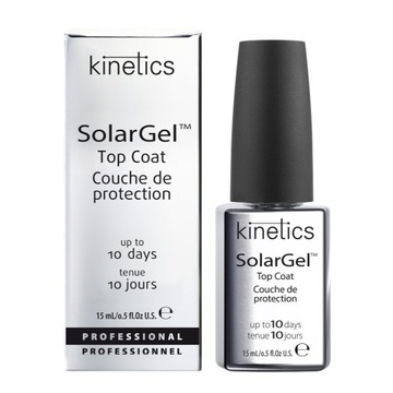 KINETICS Top Solarny SolarGel Top Coat 15 ml