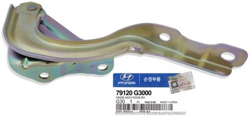 ZAWIAS MASKI POKRYWY SILNIKA PRAWY OE HYUNDAI I30 III 16-20 79120 G3000