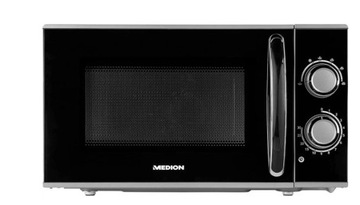 Kuchenka mikrofalowa Medion, 700W, 17L, rozmrażanie, szara