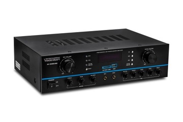KOLUMNY ESTRADOWE 1000W WZMACNIACZ BLUETOOTH USB SD ZESTAW NAGŁOŚNIENIA