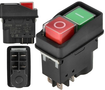 Wyłącznik piły stołowej krajzegi trajzegi 4 PINY STYKI DKLD jednofazowy