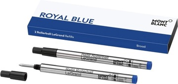 Montblanc Pióro kulkowe Royal Blue 124497 - niebieski wkład zamienny d
