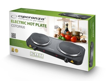 ЭЛЕКТРИЧЕСКАЯ ПЛИТА, НАГРЕВАТЕЛЬНАЯ ПЛИТА С ДВУМЯ КОНФОРКАМИ