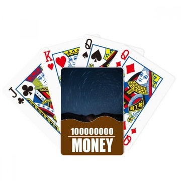poker światła Krajobraz karty do Sky Night
