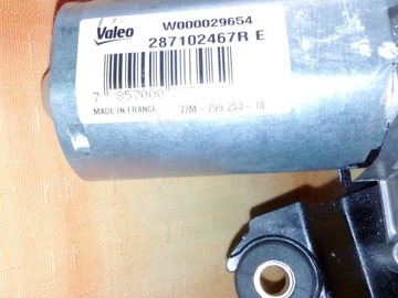 DACIA DOKKER MOTOR STĚRAČE ZADNÍ 287102467RE