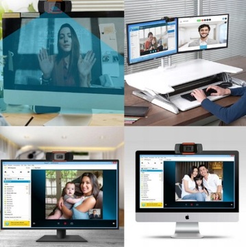 ВЕБ-КАМЕРА ДЛЯ ПК ДЛЯ УРОКОВ HD + МИКРОФОН