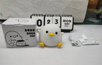 НОЧНИК ДЛЯ ДЕТЕЙ LED DUCK SILICONE TOUCH 2 РЕЖИМА