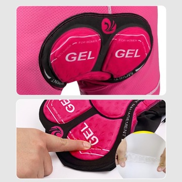 ЖЕНСКИЕ ВЕЛОСИПЕДНЫЕ ШОРТЫ X-TIGER С ГЕЛЕВОЙ ВСТАВКОЙ