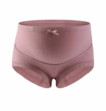 Трусики для беременных, профилированные, с высокой панелью, 5xl, в рубчик, регулируются.