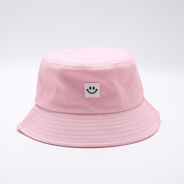 Fashion Women Bucket Hat New Candy Colors Smile