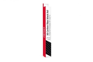 FOLIA CARBON 3D KARBON OKLEINA CZARNA SAMOCHODOWA
