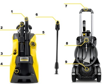 МАШИНА ДАВЛЕНИЯ KARCHER K7 POWER + ПЕНОМОЙКА