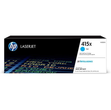 Toner Hp 415X W2031X Cyan CLJ M454 M479 6 000 str.