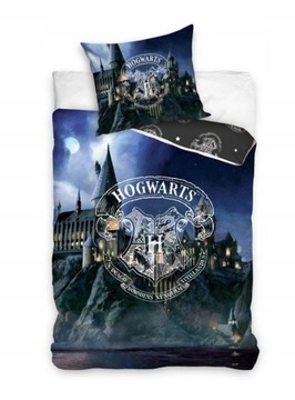 135x200 POŚCIEL HARRY POTTER HOGWARTH CZARODZIEJ
