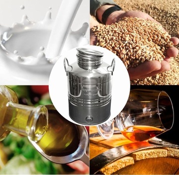 Канистра-пузырь BARREL ANTAŁEK канистра из нержавеющей стали INOX 10л с краном