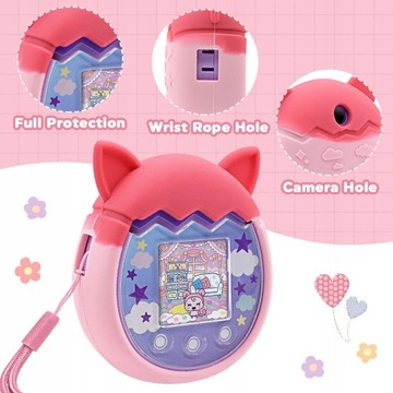 Silikonowe etui do Tamagotchi Pix kolorowe