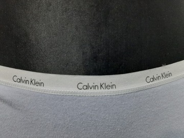 MAJTKI CALVIN KLEIN L FIGI BAWEŁNA BŁĘKITNE CIENKI