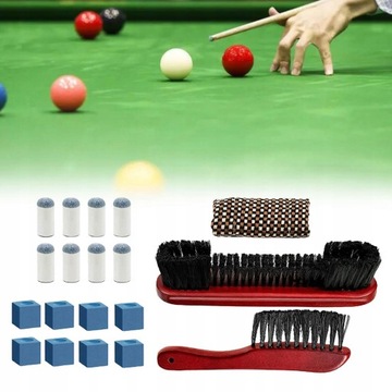 Бильярдный стол с щеткой для бильярда
