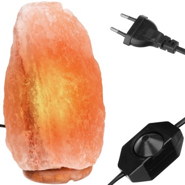Lampa Solna Jonizator Sól Punjab Pakistan Lampka Nocna 3-5kg Soli Naturalna