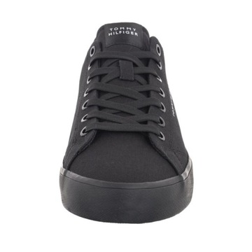 Buty Tenisówki Tommy Hilfiger Hi Vulc Low Canvas Black FM0FM04882 BDS