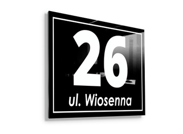Tablica, tabliczka adresowa z numerem
