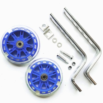 БОКОВЫЕ КОЛЕСА ДЛЯ ВЕЛОСИПЕДА ВЕЛОСИПЕДНЫЕ КОЛЕСА со светодиодной подсветкой 12–20 ДЮЙМОВ