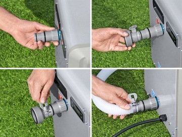 Bestway elektryczny podgrzewacz basenowy Flowclear pompa ciepła 58748
