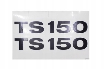 NAKLEJKA MZ TS 150 DEKLI SCHOWKA