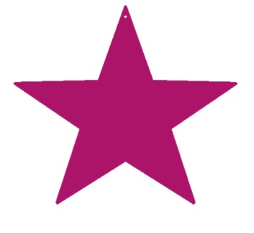 Декор-кулон, ажурное украшение ЗВЕЗДА, цвета