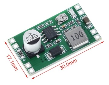 DC-DC Step-DC 6-55V MP4560 2A выпадет 3-16V 0136