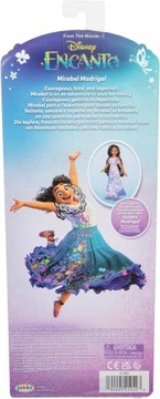 LALKA MIRABEL MADRIGAL DISNEY KSIĘŻNICZKI NASZE MAGICZNE ENCANTO 26 cm