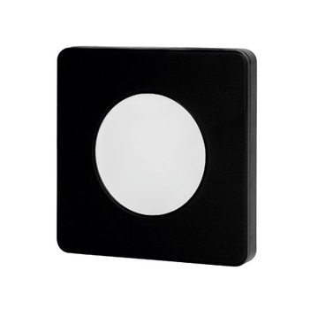 Lampka LED wpuszczana nawierzchniowa meblowa CZARNA 3W 6000K 120 lm SLL03