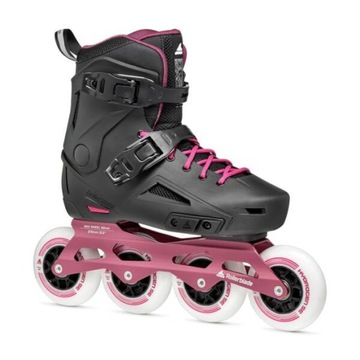 ROLKI ROLLERBLADE LIGHTNING 90 W Black/Sangria r. 38