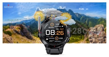 Умные часы Giewont GW460-1 черные с GPS