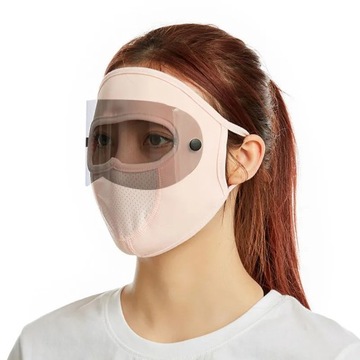 Sunscreen Mask Summer Ice Silk Anti-UV Outdoor Sports Cycling Bike