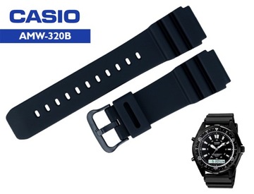 PASEK CASIO AMW-320 AMW-360 czarny oryginał