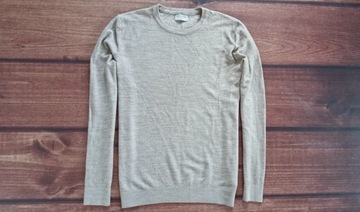 CURATED STOCKHOLM SWETER wełna merino WOOL M/L