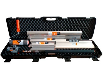 NÓŻ SZPACHLA DO GŁADZI 4x KIJ ZESTAW WALIZKA SOLID