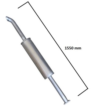 Окрашенный прямой глушитель длинный 155см 8кг Ursus C-385 C385 80014040A ANDORIA-M