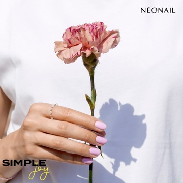 NEONAIL SIMPLE Розовый гибридный лак для ногтей 3в1 ROMANCE 7,2 мл - OUTLET